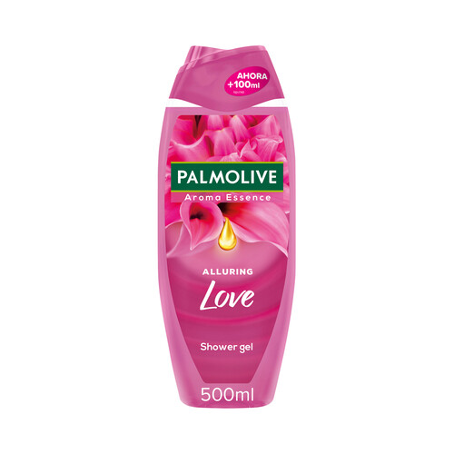 PALMOLIVE Alluring love Gel para baño o ducha con aroma a rosa y peonia 500 ml.