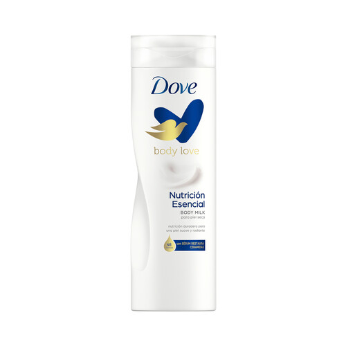 DOVE Loción corporal nutritiva para pieles secas DOVE Body love 400 ml.