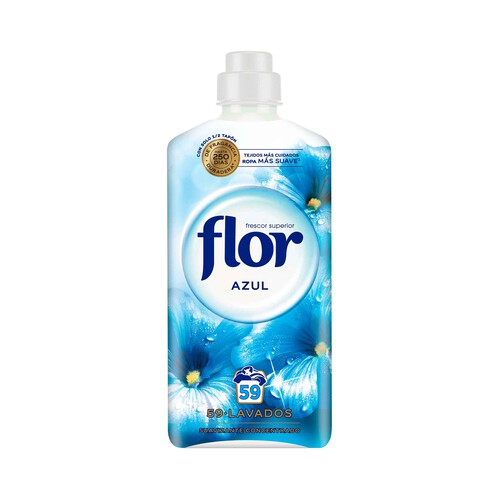 FLOR Suavizante azul 59 ds 1,062 l