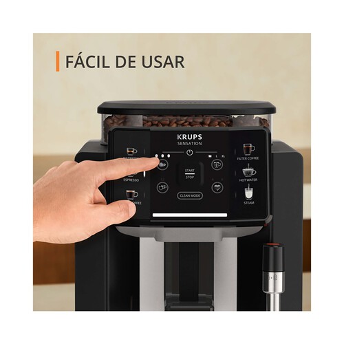 Cafetera superautomática KRUPS Sensation C10 EA910A10.