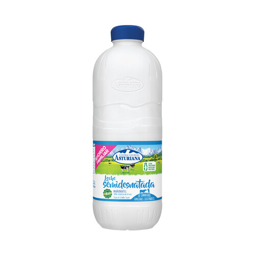 CENTRAL LECHERA ASTURIANA Leche semidesnatada de vaca, de origen española 2.2 l.