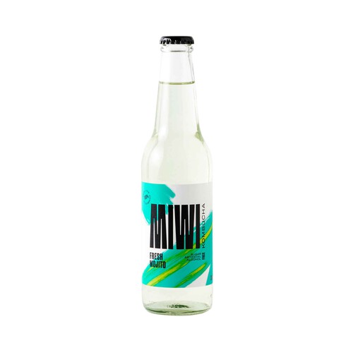 MIWI Kombucha sabor fresh mojito 330 ml.