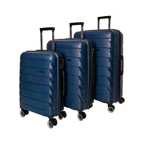 Trolley AIRPORT ALCAMPO Smart Trip 55Cm 8R Polipropileno Azul