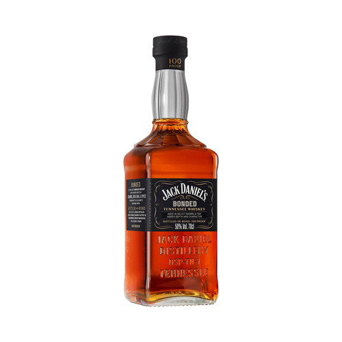 JACK DANIEL´S Bonded Bourbon (Tennessee whiskey) destilado y embotellado en USA botella 70 cl.