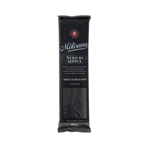 LA MOLISANA Spaghetti negro con tinta de calamar 500 g.