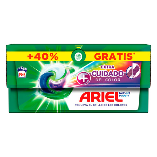 ARIEL Detergente en cápsulas para ropa de color 19 lav.