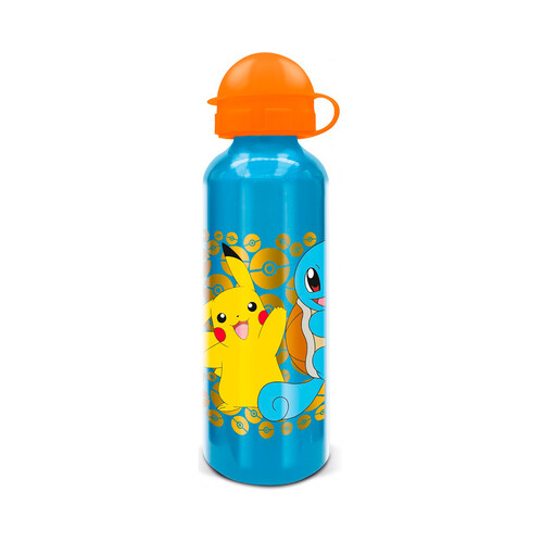 Botella aluminio alta Pokemon 530ml.