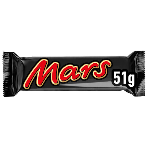 MARS Barrita chocolate con caramelo 51 g.