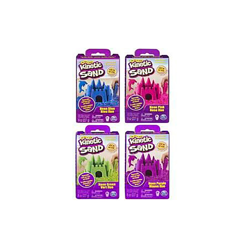 Cajas de arena de colores surtidos, KINETIC SAND.