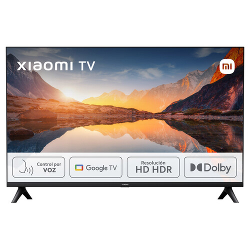 Televisión LED 81,2cm (32) XIAOMI LED A 2025, Smart TV, HD, HDR, Android TV, Wifi, Google TV.