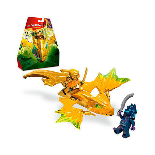 LEGO Ninjago ataque rising dragon de Arin, +6 años.