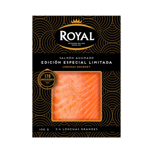 ROYAL Salmon ahumado gourmet 100 g.