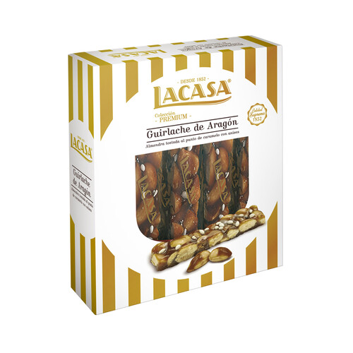 LACASA Turrón de guirlache de Aragón 240 g.