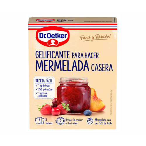 DR. OETKER Gelificante para mermelada 60 g.