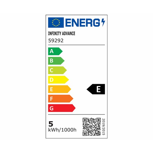 Pack de 2 bombillas Led G9, 4,5W=50W, luz cálida 3000K, NINE&ONE Premium.