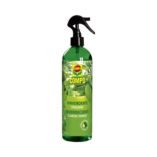 Reverdeciente en spray para plantas verdes,  500ml. COMPO.