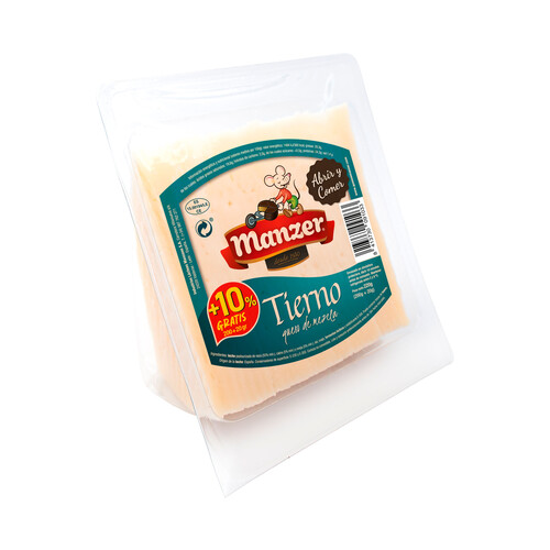 MANZER Queso de mezcla tierno 200 g.