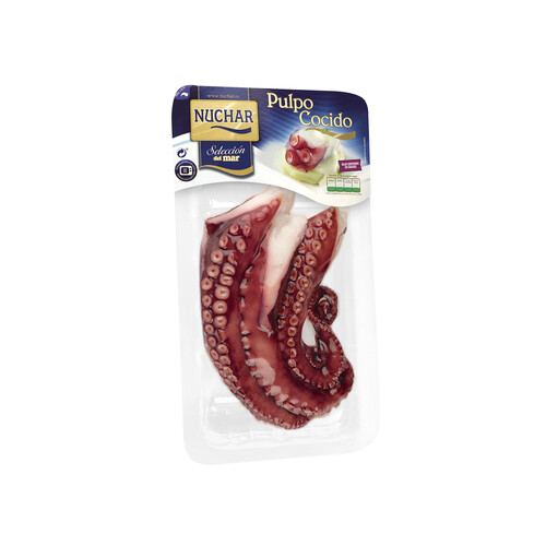 NUCHAR Pulpo cocido 3 patas NUCHAR Selección 200 g.