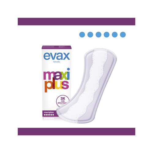 EVAX Salvaslips maxi plus EVAX 30 uds.