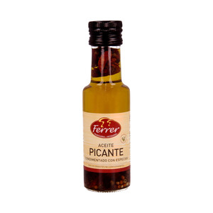 FERRER Aceite picante condimentado con especias FERRER botella de 166 ml. en Alcampo