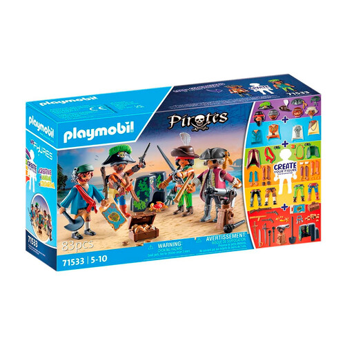 PLAYMOBIL My Figures Piratas 