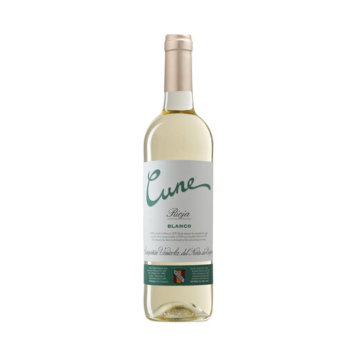 CUNE Vino blanco con D. O. Ca. Rioja botella 75 cl.