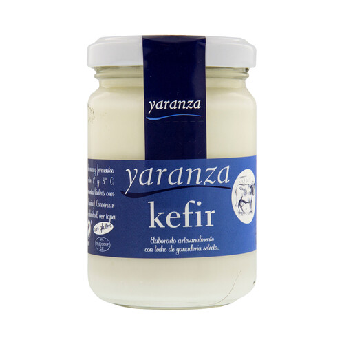 YARANZA Kefir de leche de vaca, procedente de ganaderias selectas 140 g.