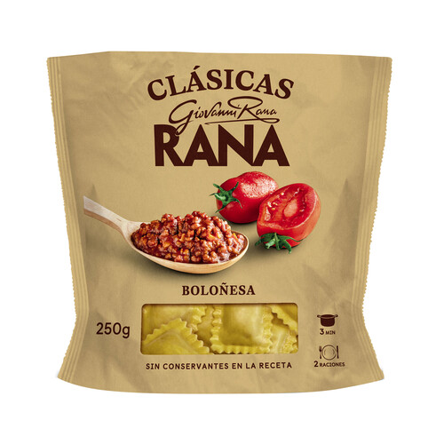 RANA Tortellini de pasta fresca al huevo a la boloñesa 250 g.