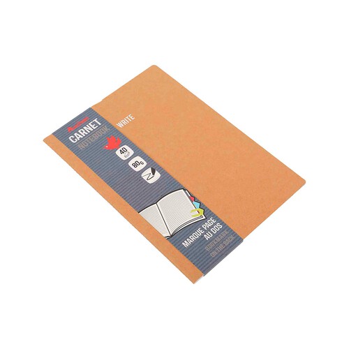 Cuaderno A4 80G 40H Kraft Raya Horizontal Papel FSC PRODUCTO ALCAMPO