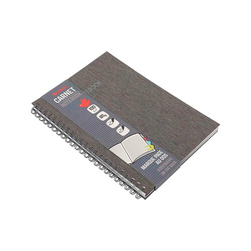 Cuaderno A4 80G 100H Espiral Tapa Carton Horizontal Y Cuadrícula. FSC PRODUCTO ALCAMPO