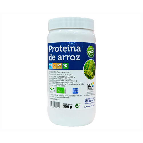 BETICA Proteína de arroz bio 300 g