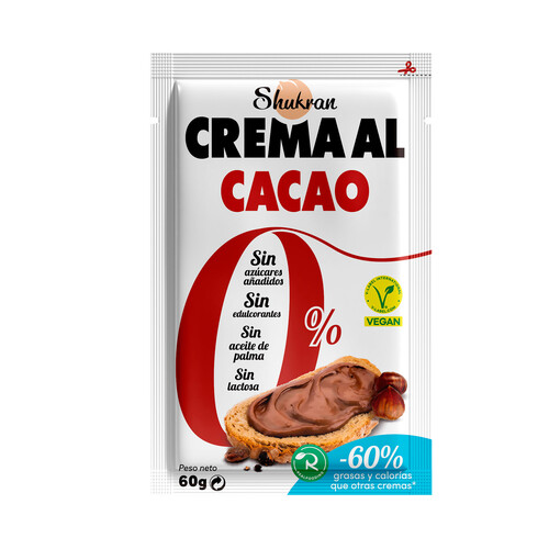 SHUKRAN Crema al cacao 60 g.