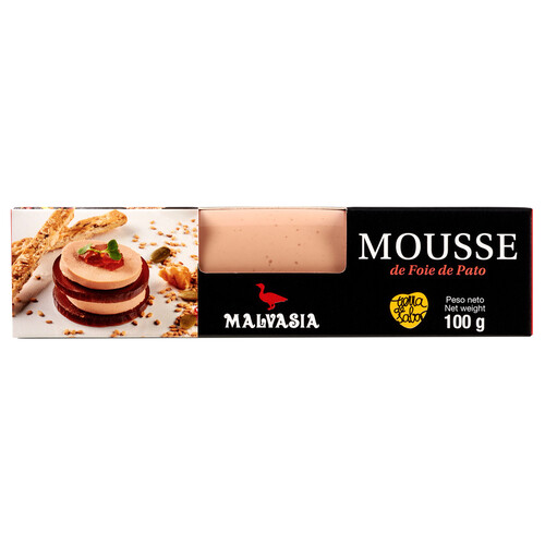 MALVASIA Mousse de foie de pato MALVASIA 100 g.