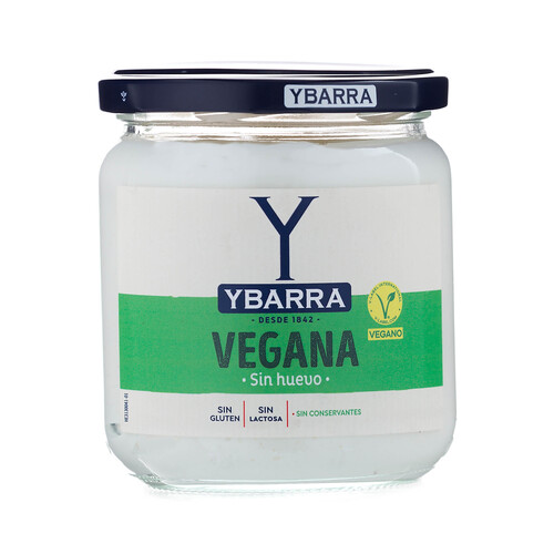 YBARRA Salsa vegana sin huevo 300 ml.