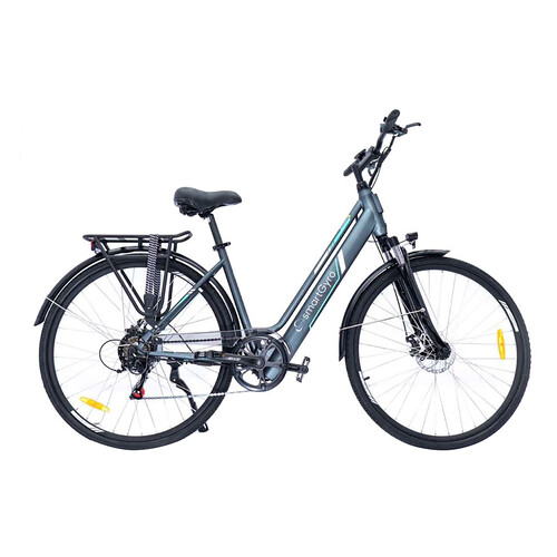 Bicicleta eléctrica SMARTGYRO Sunset Titanium SG27-372, 250W, velocidad max 25km/h.