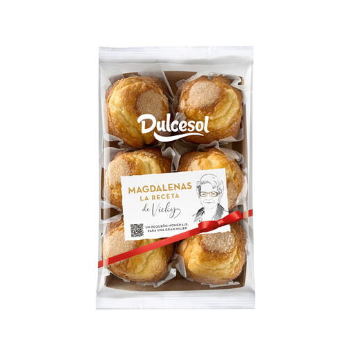 DULCESOL Magdalenas estilo casero 300 g.