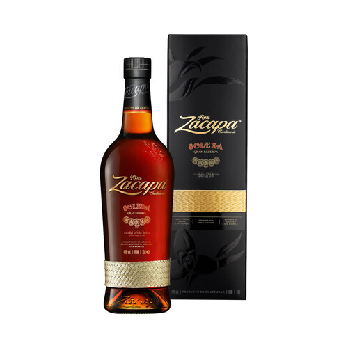 ZACAPA Centenario Ron solera gran reserva extra añejo (23 años) botella de 70 cl.