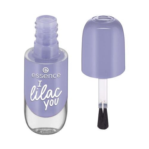 ESSENCE Gel nail colour  tono 17 I lilac you Esmalte de uñas con acabado gel de larga duración y brillo extremo.