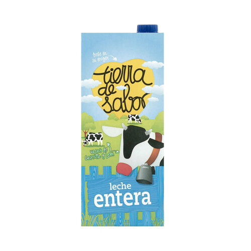 TIERRA DE SABOR Leche entera de vaca 1 l.