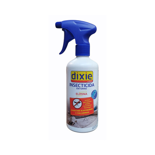 DIXIE Insecticida, pistola, para perros, insectos rastreros y voladores 500 ml.