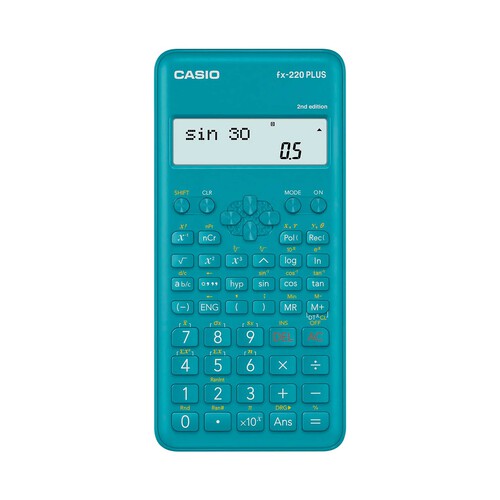 Calculadora Científica CASIO Fx-220Plus 2 Azul Cielo 