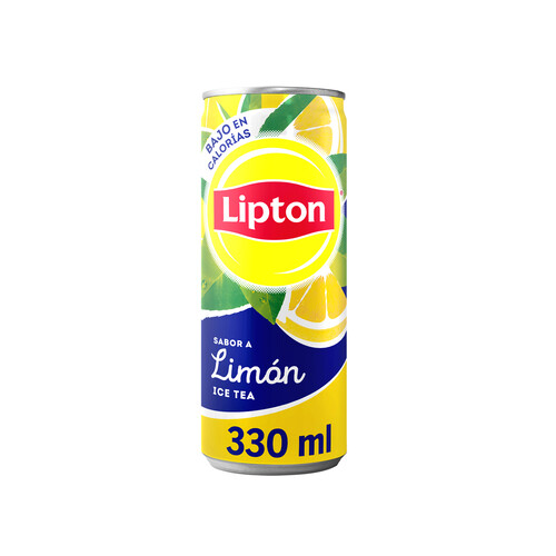 LIPTON Bebida de té al limón lata de 33 cl.