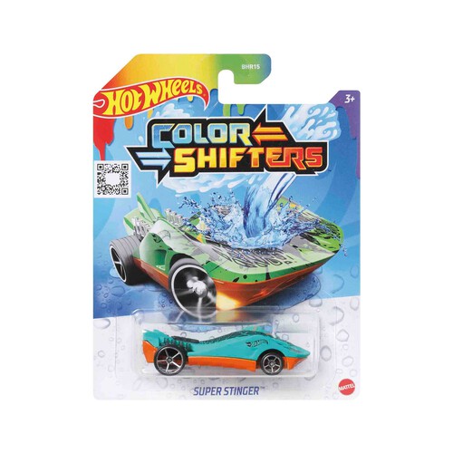 HOT WHEELS Vehículos Color Shifters, coches de juguetes, modelos surtidos (MATTEL BHR15)