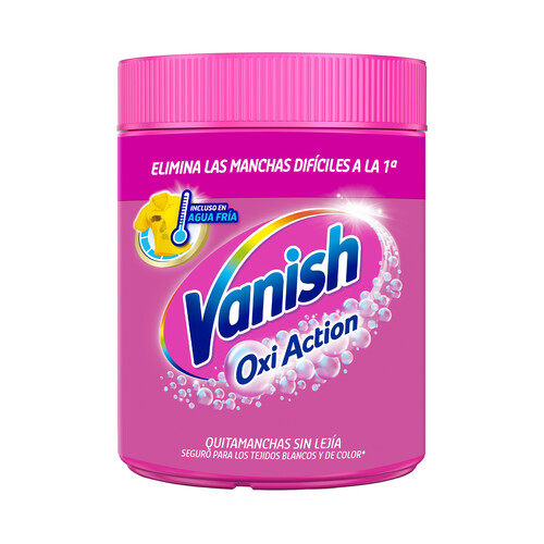 VANISH Activador de lavado en polvo (quitamanchas sin lejía) VANISH OXI ACTION 900 g.