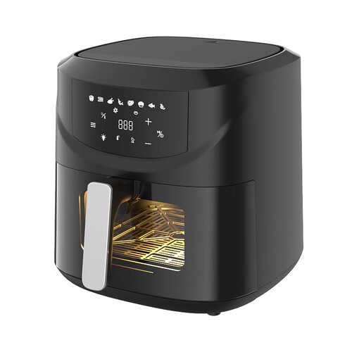 Freidora de aire, 7,6L, 2000W, QILIVE Q.5582 AIR FRYER XL, ventana, 8 programas.