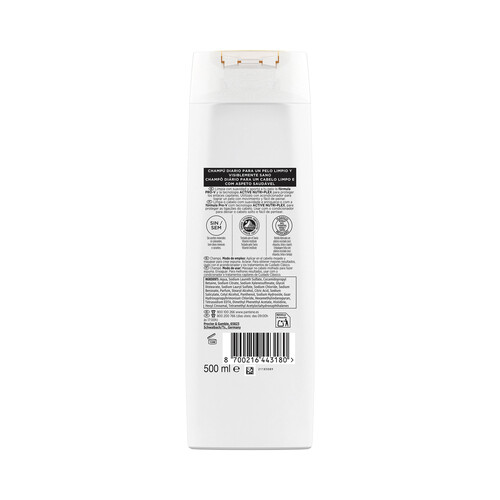 PANTENE Pro-v Cuidado clásico Champú hidratante para cabellos normales y mixtos 500 ml.