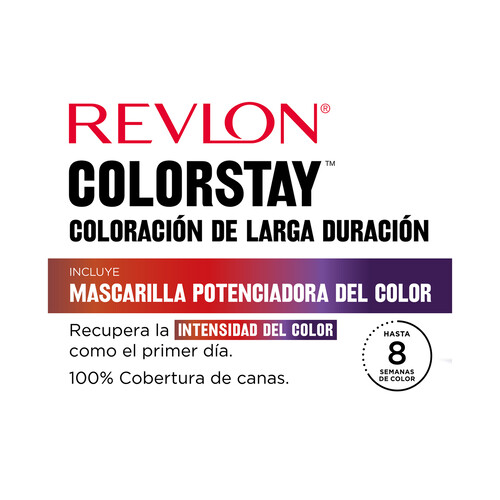 REVLON Coloración permanente tono 8.13 Rubio claro beige REVLON Colorstay.