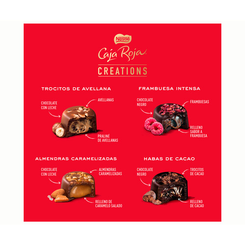 NESTLÉ Bombones caja roja creaciones 398 gr.