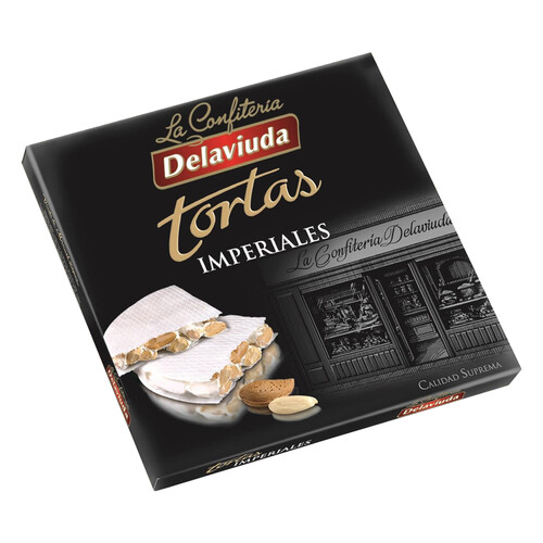 DELAVIUDA Torta imperial de turrón duro 200 g.