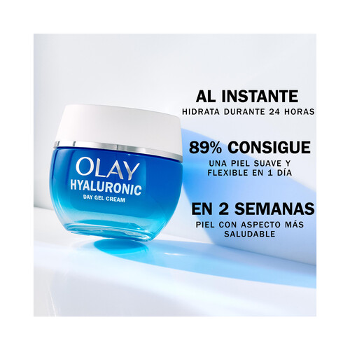 OLAY Hyaluronic Crema facial de día ultra hidratante y rellenadora 50 ml.